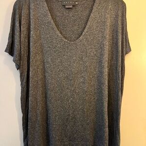 Hatch Women's Charcoal Short Sleeve Tee